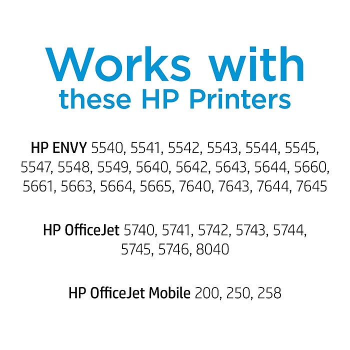 HP 62 Black/Tri-Color Standard Yield Ink Cartridge, 2/Pack