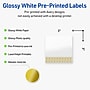 Avery Laser/Inkjet Square Multipurpose Labels, 3" x 3", White, 60/Pack (S00-EX5)~#|#~77A4030A-DDD6-4F3D-8E6046BEDC1B382A_sc7