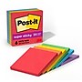 Post-it Super Sticky Notes, 4" x 4", Playful Primaries Collection, Lined, 90 Sheet/Pad, 6 Pads/Pack (6756SSAN)~#|#~77A45D91-41FC-4969-A7DFCDF9E175A7EA_sc7
