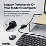 Plugable Universal USB-C to Dual USB-A 2.0 Splitter, Male to Female/Female, Black (USBC-2PORT)~#|#~77A53CE8-4D23-4A2D-92267F0F7798CE14_sc7