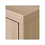South Shore Helsy 2-Drawer Lateral File Cabinet, Letter/Legal Size, Lockable, 30.25"H x 29"W x 18.5"D, Soft Elm/White (13304)~#|#~77A8AD54-6684-4A6A-9BC68F4F49C3596A_sc7