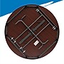 ICEBERG Premium Folding Table, 60"Dia., Mahogany (55264)~#|#~77A8C60F-52F3-4255-8C40C70FE91BB677_sc7