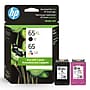 HP 65XL/65 Black High Yield and Tri-Color Standard Yield Ink Cartridge, 2/Pack (6ZD95AN)~#|#~77A8C956-9328-40C3-9BF4E22DE9EAD730_sc7