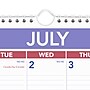 2025-2026 AT-A-GLANCE 15.5" x 22.75" Academic Monthly Wall Calendar, Purple/Red (AY3-28-26)~#|#~77A91BC4-98A7-4826-BBF0EFF820B751F7_sc7