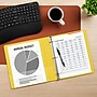 Staples 1" 3-Ring View Binders, D-Ring, Yellow (58653)~#|#~77A91E18-9657-4102-B3732349572BB8F1_sc7