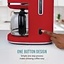 Nostalgia Classic Retro 10-Cups Automatic Drip Coffee Maker, Red (NCRCOF10RD6A)~#|#~77AAA1C1-6270-441B-9150A2A53F1CDF1D_sc7