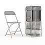 Flash Furniture HERCULES Plastic Folding Chair, Gray, 10/Pack (10LEL3GREY)~#|#~77AC8D08-28AC-4B85-B650D166AF1CE09E_sc7