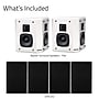 Fluance Elite SXBP2WH 100W Indoor Shelf Speakers, White~#|#~77B7704D-1A3C-4475-BCE489139D80DF8B_sc7