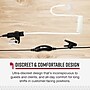 Cobra Surveillance Earpiece for Cobra Performa 400/450 2-Way Handheld Business Radios, Black (0010097-1)~#|#~77B7D231-3925-42E7-8C2293591E3670EA_sc7