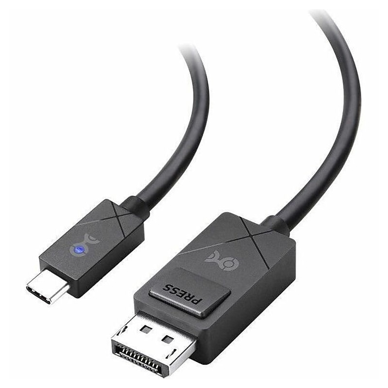 Cable Matters 6 ft. DisplayPort/USB‑C Audio/Video Cable, Black (201536‑BLK‑6) image 1