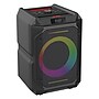 JVC Wireless Portable Bluetooth Party System Speaker with LED Lights and FM Radio, Black (SPPA200BT)~#|#~77BC44A4-776B-4617-95462EB39E01A3AF_sc7