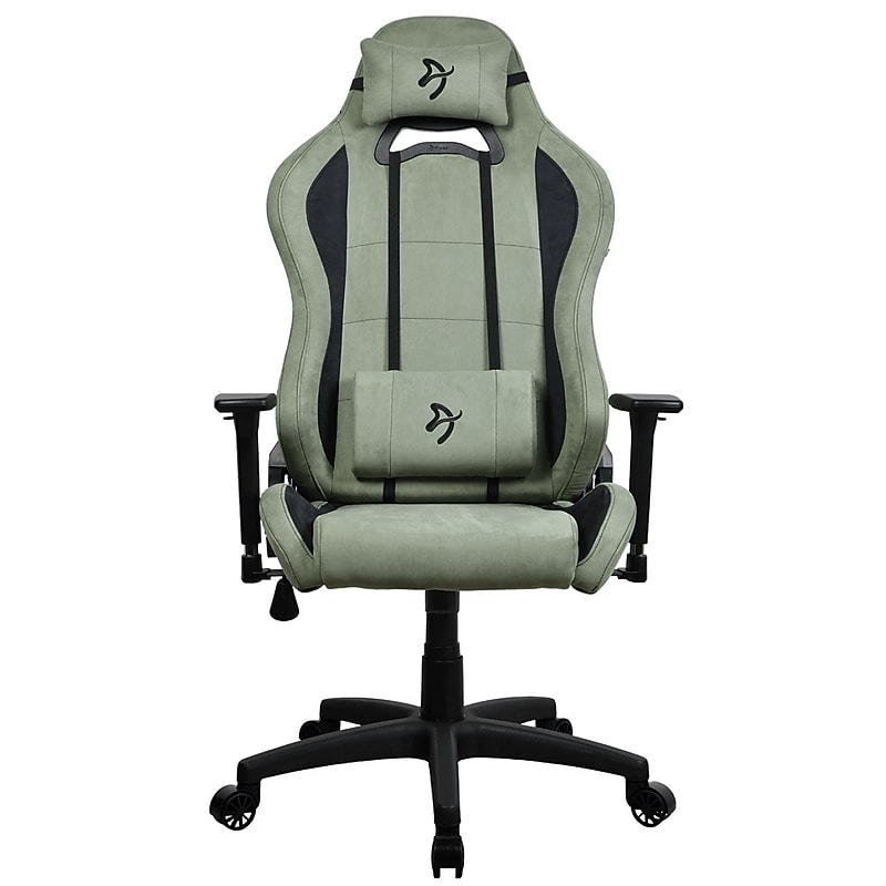 Arozzi Torretta Supersoft Microfiber Ergonomic Racing Gaming Chair, Forest (TORRETTA-SPSF-FST) image 1