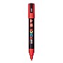 POSCA PC-5M Water Based Paint Marker, Medium Bullet Tip, Red, 3/Pack (UBCPC5MRED-3)~#|#~77BF53BE-1D60-46BC-AB508A554C0711B4_sc7