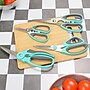 Westcott Kitchen Comfort Grip Titanium Heavy Duty General Purpose Scissors, Pointed Tip, Teal, 4/Pack (00828)~#|#~77C0DEA3-2C19-4EC3-B1CA6AD0A0CE186E_sc7