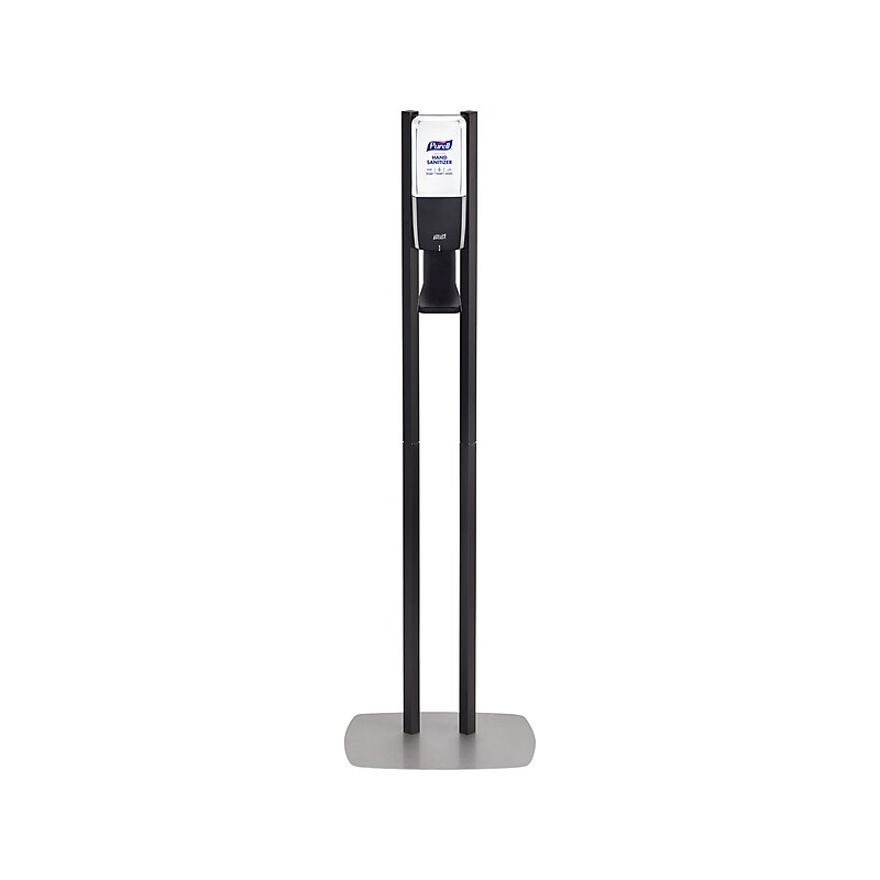 PURELL ES10 Automatic Floor Stand Hand Sanitizer Dispenser, Graphite (8214-DS) image 1