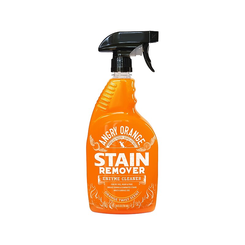 Angry Orange Enzyme Stain and Odor Remover, Orange Twist Scent, 24 fl. oz. (AORCITRUS24OZFG) image 1