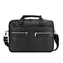 SaharaCase Leather Briefcase, Laptop Compatible, Black (LT00081)~#|#~77D445EE-1DB1-4D70-AD933207BAE0BADF_sc7