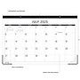 2025-2026 Blue Sky 17" x 11" Academic Monthly Desk Pad Calendar, Black/White (155772)~#|#~77E0CCF7-EE5A-42DA-BBC881B1AC96A9D7_sc7