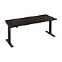 Bush Business Furniture Move 40 Series 72"W Adjustable Standing Desk, Black Walnut/Black (M4S7230BWBK)~#|#~77E43BFC-4BA2-441D-AC156546201D49C6_sc7