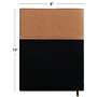 2026 Global Printed Products 8" x 10" Calendar Year Weekly & Monthly Planner, Faux Leather Cover, Black/Brown (NRY26-PKT810-BN)~#|#~77E704EA-B355-4655-B9DADC5CFA6C4670_sc7