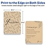 Avery Integrated Cards, 4.25" x 5.5", Matte Kraft Brown, 50/Pack (95276)~#|#~77ED95D7-0D44-45EE-9EE21737A69DBE72_sc7