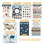 Hadley Designs 17" x 11" Boho Preschool Educational Posters For Toddlers, Laminated, 16/Set (HDDX004ACJZND)~#|#~77EDC673-18CE-4E33-BB65759FBD0E7144_sc7