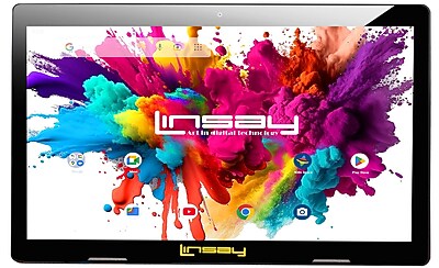 Linsay Octa Core 10.1″ Tablet, 128GB Storage, Android 15, Bundled with Ocean Marble Case and Stylus Pen (F10IPGCMOC) Sansujyuku sansujyuku.com