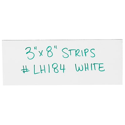 36 Pack Magnetic Dry Erase Labels To Write On For Classroom Whiteboard 6 Designs 2x5 In