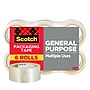 Scotch Shipping Packing Tape, 1.88" x 109 yds., Clear, 6 Pack (3350L-6)~#|#~77F5934C-5C3A-437C-9AEFCD0A32177C30_sc7