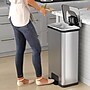 iTouchless Stainless Steel Step Trash Can, Silver, 18 gal. (PC18SN)~#|#~77F6E06C-0981-4262-AE965DD11AC17881_sc7