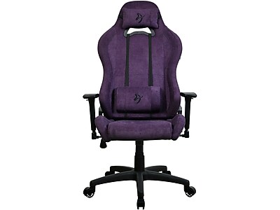 Arozzi Torretta Soft Fabric Ergonomic Racing Gaming Chair, Purple (TORRETTA-SFB-PP) Sansujyuku sansujyuku.com
