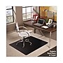 ES Robbins Floor+Mate Carpet & Hard Floor Chair Mat, 46" x 48", Designed for Medium-Pile Carpet, Black (121542)~#|#~77FB65AE-BEB2-4D70-8A3EE135320218E7_sc7