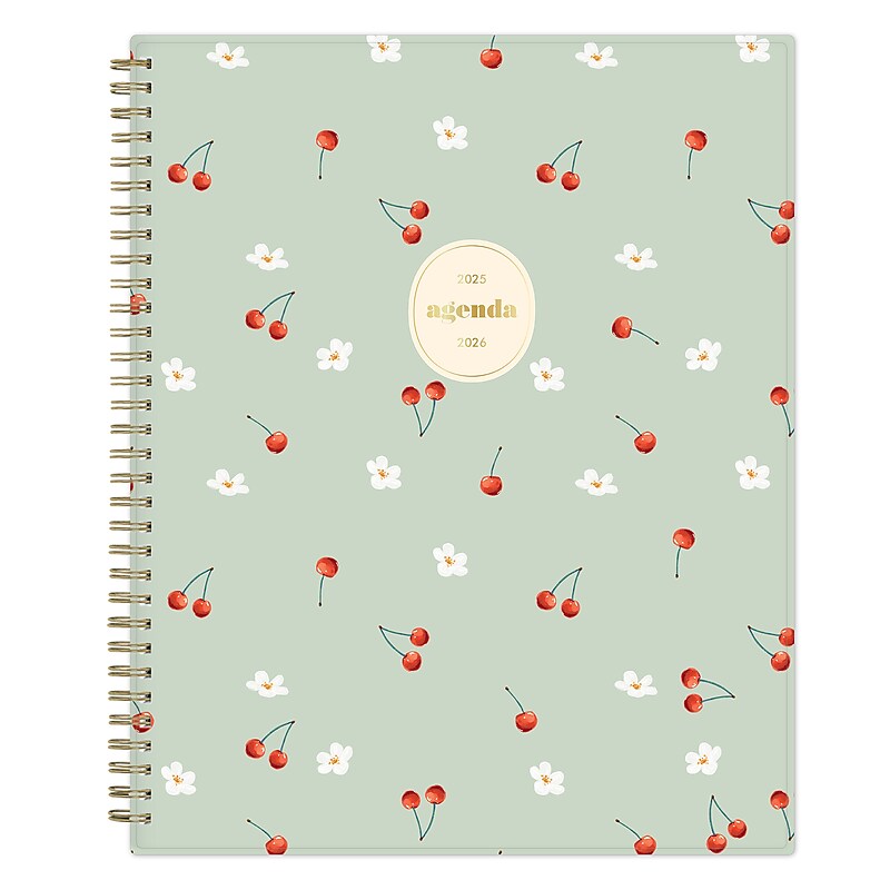 2025-2026 Blue Sky Sincerely Jules Rheanne 8.5" x 11" Academic Weekly & Monthly Planner, Plastic Cover, Multicolored image 1