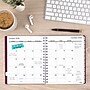 2027 Mead Essentials 7" x 8.75" Calendar Year Monthly Planner, Plastic Cover, Burgundy (CRM8305027)~#|#~77FC6A0A-7172-4901-95D077412D2EEDC6_sc7