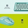 Styletech MK520 Wireless Ergonomic Keyboard, Mint (STY-MK520-MNT-US)~#|#~77FD53E9-BB73-4D8C-8FDFB5F3BA95A7FF_sc7