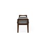 Lesro Weston 3-Seat Bench, Open House Asteroid/Riftwood Walnut (WS3001.WRW-01OHAS)~#|#~78015077-433D-4F01-B2B53F155B9B9BA9_sc7