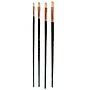Silver Brush Natural Hog Bristle, Flat Brushes, 4/Pack (SLVGP1070)~#|#~78044B52-7D5C-4A40-A2CDA7FA8AA0A77E_sc7