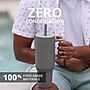 Elemental Commuter Series Stainless Steel Triple Wall Insulated Tumbler with 2 Straws & Handle, 40 oz., Graphite (ET40GP3)~#|#~780BAFD3-0957-41F8-9930C6F7FCE6184C_sc7
