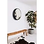 Infinity Instruments Deep Frame Metal Wall Mirror, 24" (20216BK)~#|#~7816F086-BCDE-44C4-8643ED461F354D86_sc7