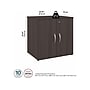 Bush Business Furniture Studio C 30" Storage Cabinet with 2 Shelves, Storm Gray (SCS130SG)~#|#~781DDC11-69C3-49A9-9404C6F842614C00_sc7