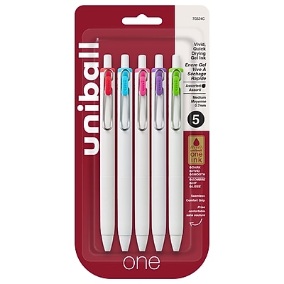 Uni-Ball One Dream Gelschreiber – 0,7 Mm, 8 Farben, Lichtbeständig & Schnell Trocknend