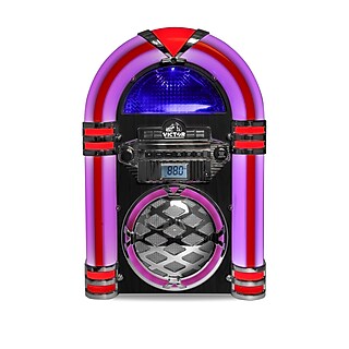 Victor Geneva 5-in-1 Music Center with Bluetooth, CD Player, FM