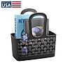 iDESIGN Small Plastic Storage Bin, Black (79222)~#|#~7824A0C4-0429-424D-BD1EFA595995DD70_sc7