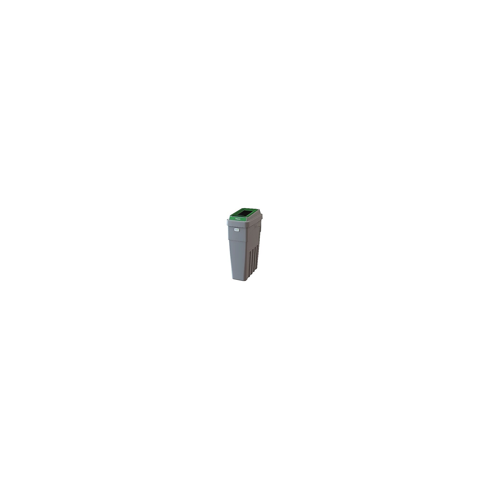 CleanRiver LeanStream Plastic Single-Stream Compost Station, 23 Gallon, Gray (LS1-011) Sansujyuku sansujyuku.com