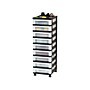 Iris 9-Drawer Standalone Storage, Black/Translucent White (585005)~#|#~782ABD4C-845F-4E7A-B89F3A33007E7CA5_sc7