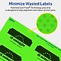 Avery Laser/Inkjet Multipurpose Decorative Edge Labels, 2" x 3", Neon Green, 160/Pack (94267)~#|#~782C8833-C3CD-4CE1-B7780AB152CB5BC5_sc7