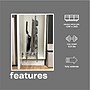 Household Essentials Metal Organizers, Chrome (HE1074)~#|#~782D0E3C-C3AF-4BD5-B3963642D40F57E0_sc7