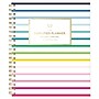 2025-2026 AT-A-GLANCE Simplified by Emily Ley 8.5" x 11" Academic Year Weekly & Monthly Planner, Plastic Cover, Happy Stripe~#|#~782DB651-9A1E-4E04-A69E931A7968B18F_sc7