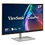 ViewSonic 27" QHD 120Hz LCD Monitor, 90W USB-C Docking Station, Built-In Speaker, Black/Silver (VP2766-2K)~#|#~782E3ED2-B0C7-4DE1-9E940B2503349695_sc7