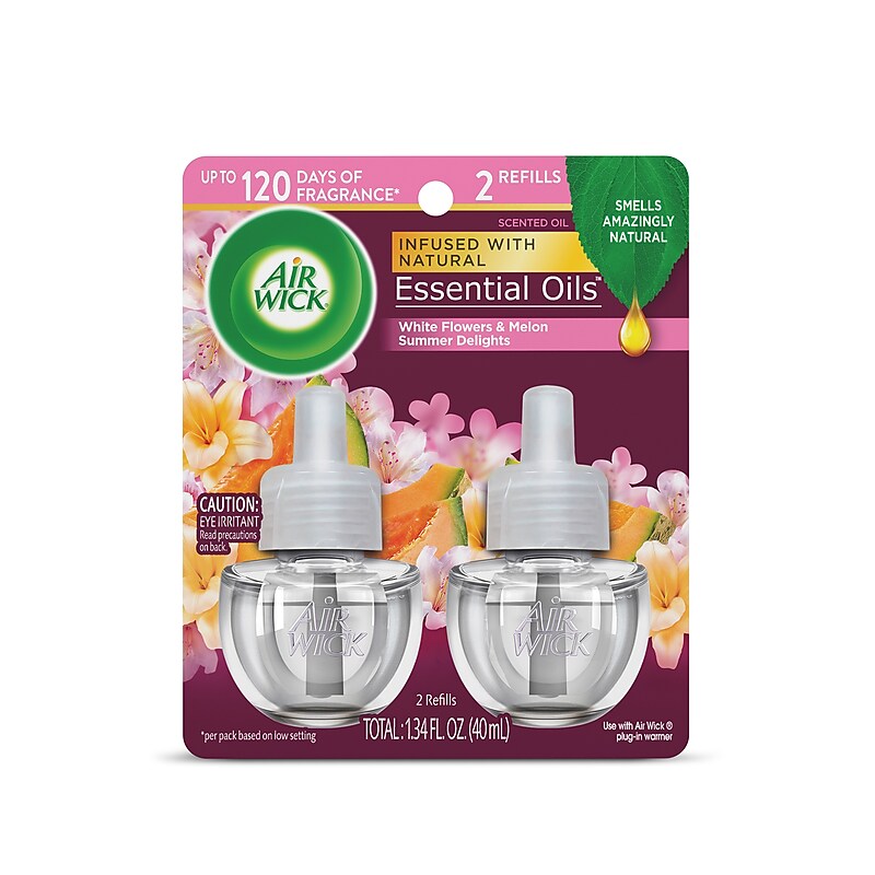 Air Wick Life Scents Scented Oils, Summer Delights, 2/Pack (6233891112) image 1